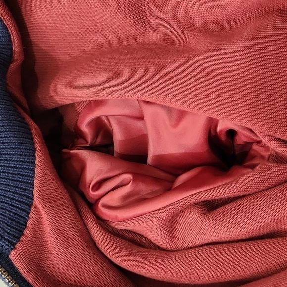 Orvis Cable Knit Zip Vintage Style Cardigan, Navy, Men's XL, (Listing as) - Picture 8 of 8